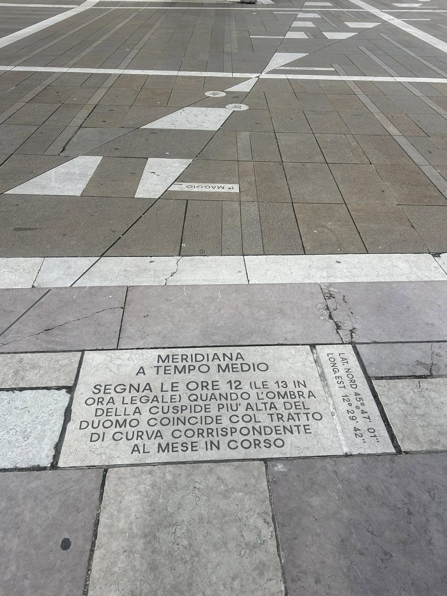 L’ANALEMMA PIÙ GRANDE D’ITALIA SI TROVA A ODERZO